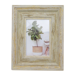 4x6 Antique Style White Washed Photo Frame Wall Mounted Single 6x4 Picture Frame