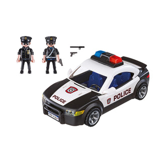 Playmobil 5673 Police Cruiser | City Action Toy Police Car with Lights & Figures
