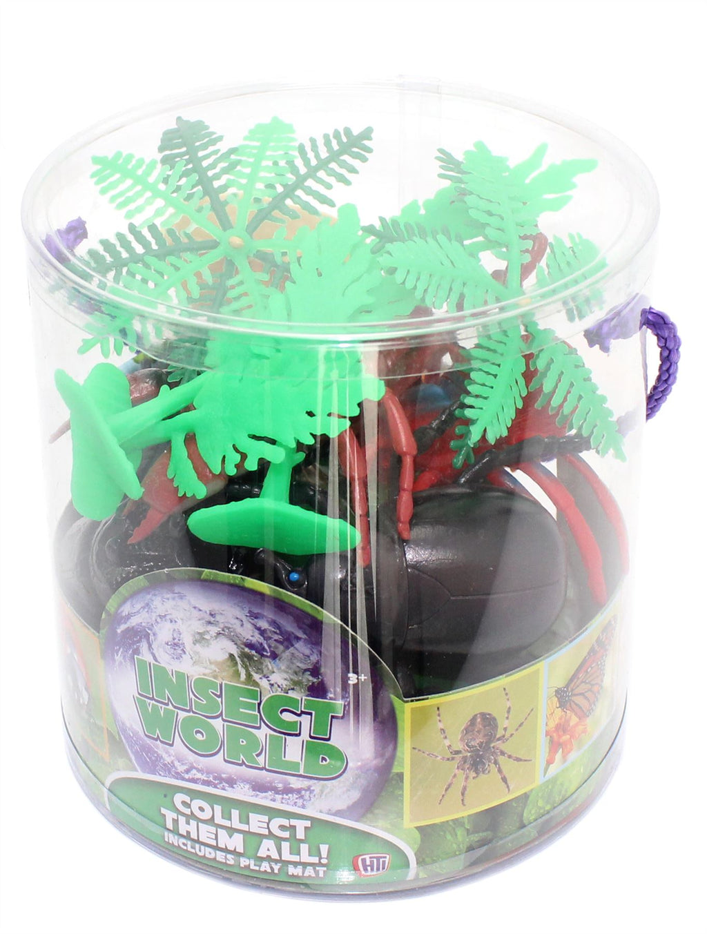 Insect World Tub of 5 Insects - Creepy Crawly Insects Children's Toy W ...