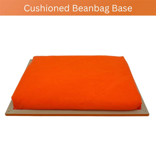 Oranges & Lemons Lap Tray with Bean Bag Cushion, 44x34cm Padded Laptray