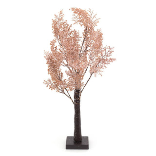 60cm LED Tree Snow Dusted Light Up Tree | LED Lit Tree Battery Operated Silhouette Tree Light | Pre Lit Twig Tree
