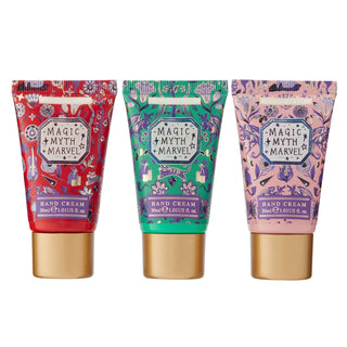 3 x 30ml Luxury Hand Cream Trilogy | Moisturising Scented Hand Cream Gift Set