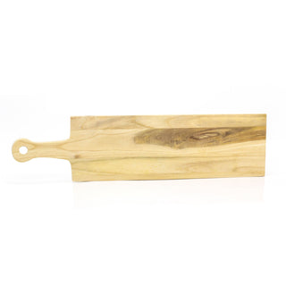 Stylish Natural Teak Wood Serving Platter | Charcuterie Platter Cheese Board Serving Board | Wooden Graze Board Snack Board Sharing Platter