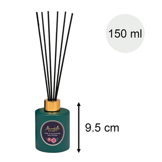 Serenity Garden Reed Diffuser with Pine & Eucalyptus Scent | 150ml Aroma Gift