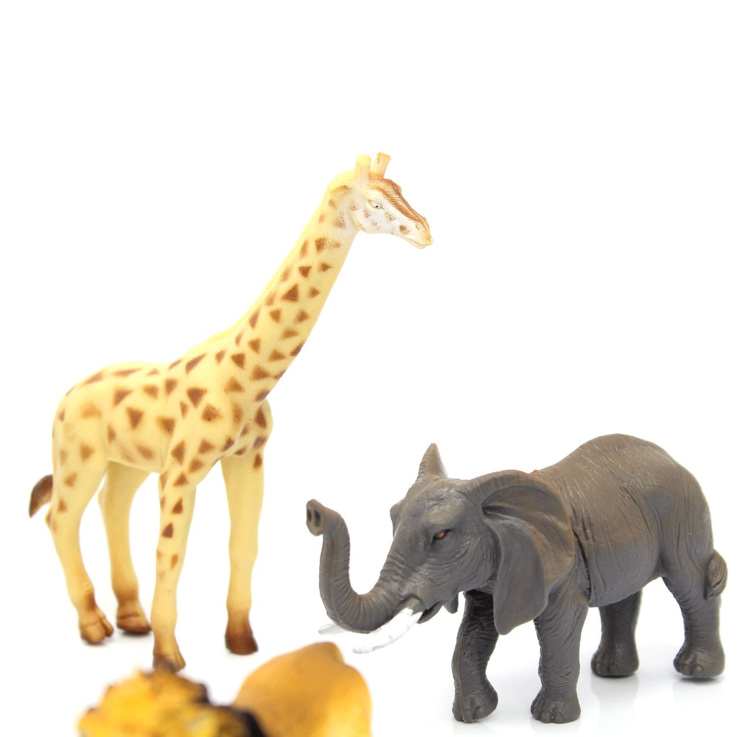 Buy Likeitwell Safari Animals Figures Toys, Realistic Jumbo Wild Zoo Animals Figurines Large Plastic African Jungle Animals Playset With Elephant Giraffe Lion Tiger Gorilla For Kids Toddlers Modern
