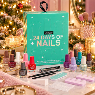 Technic Nail Care Advent Calendar, 24 Day Nail Advent Calendar with 18 Varnishes