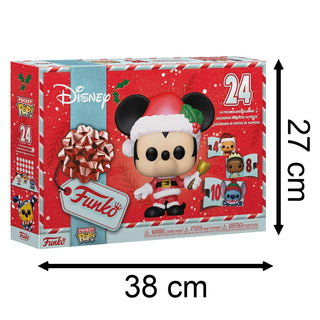 Funko Disney Pocket Pop! Advent Calendar, 24 Collectable Christmas Figures