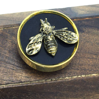 38cm Wooden Honey Bee Wall Hooks | Wall Mounted Bumble Bee Coat Hooks | Decorative Coat Pegs Multi Purpose Wall Hooks