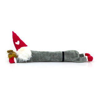 Christmas Gnome Draught Excluder | Fabric Gonk Draft Excluder Door Cushion