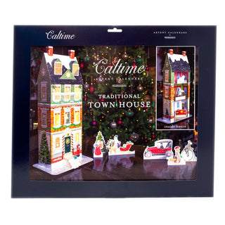 3D Townhouse Christmas Advent Calendar Build Your Own Christmas Advent Calendar