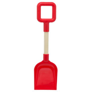 Toyrific 15 Inch Plastic Shaft Spade With Wooden Handle ~ Colour Vary