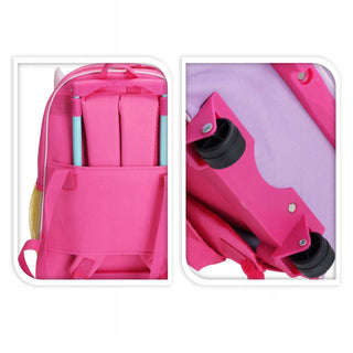Childrens Unicorn Suitcase | Kids Travel Rucksack Cabin Bag Carry On Suitcase