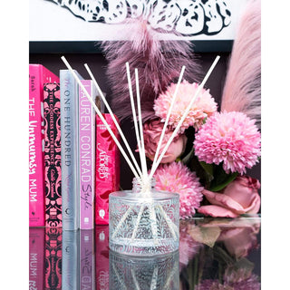 Jaipur Pink Fig 150ml Reed Diffuser | Home Fragrance Room Diffuser - Aroma Gift