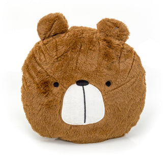 Children's Fun Soft Plush Animal Cushion | Kids Scatter Cushion - Bear