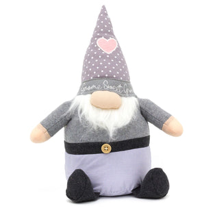 Charming Nordic Gnome Door Stop | Decorative Fabric Novelty Doorstop | Scandinavian Gnome Door Stopper