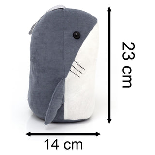 Sea Life Shark Fabric Doorstop | Nautical Fish Door Stop For Sea Ocean Decor