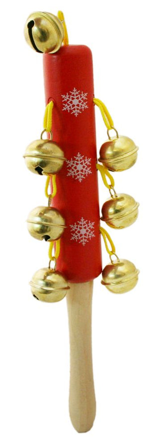 Jingle Bells Christmas Jingle Stick Instrument - Colour May Vary