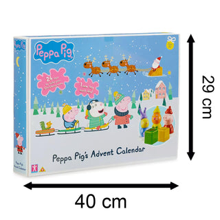 Peppa Pig Christmas Advent Calendar | Childrens Toy Figures Advent Calendar