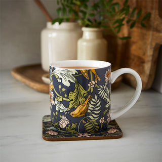 Ulster Weavers Finch & Flower | Floral New Bone China Coffee Mug - 250ml