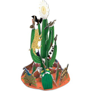 Christmas Cactus Pop & Slot Christmas Advent Calendar Large, 3D Advent Calendar