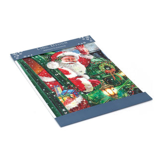 Santa Express Christmas Advent Calendar | Santa Train Advent Calendar - 34x25cm