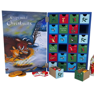 The Gruffalo’s Child Fill Your Own Advent Calendar, Wooden Book Shaped