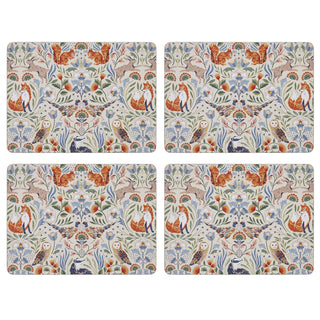 Ulster Weavers Blackthorn Placemats | Set Of 4 Floral Placemats - 29x21.5cm