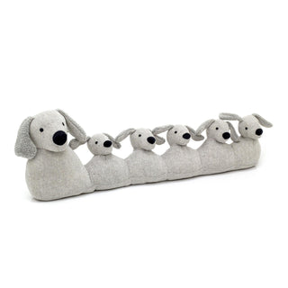 71Cm Grey Dog Draught Excluder ~ Door Draught Cushion