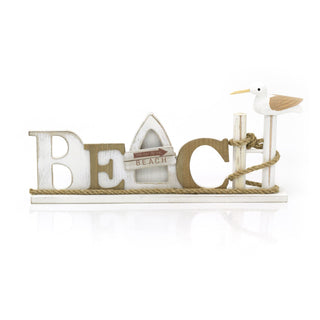 Beachy Signage | Shabby Chic & Nautical Wooden Plaques, Freestanding Decorations
