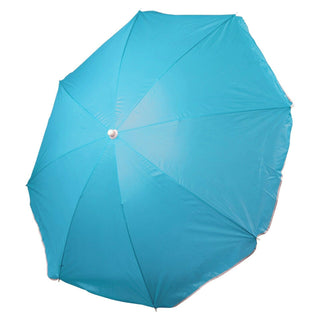 Beach Umbrella Sun Shade | Protective Sun Beach Parasol | Holiday Travel Beach Umbrella - Colour Varies One Supplied