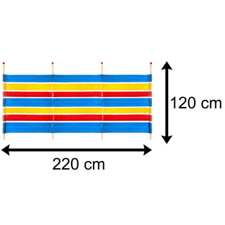 4 Pole Beach Windbreaker | Camping Windbreak Windshield For Beach | Wind Shield Beach Screen