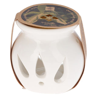 Ceramic Wax Burner & Scented Melt | Tealight Holder & Essential Oil Burner - 8cm