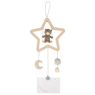 Kaloo Customisable Hanging Teddy Bear Cot Mobile | Personalised Baby Crib Mobile