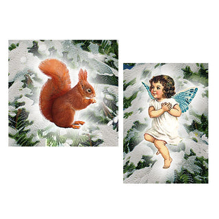 Winter Wildlife Lantern Christmas Advent Calendar | Traditional Advent Calendar