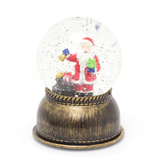 LED Christmas Snow Globe Dome Water Ball | Light Up Christmas Globe | Festive Snow Dome Christmas Decorations