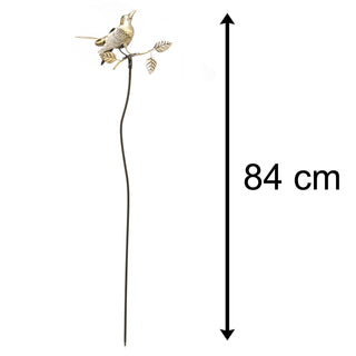84cm Decorative Metal Bird Plant Stake | Garden Stake Flower Plant Support Stake | Metal Garden Stake Flower Canes - Design Varies One Supplied