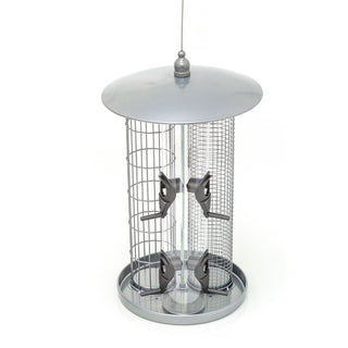 3 In 1 Bird Feeding Station Hanging Bird Feeder | Bird Seed Feeder Suet Fat Ball Feeder Nut Feeder | Bird Feeders Hanging Bird Feeders For Wild Birds