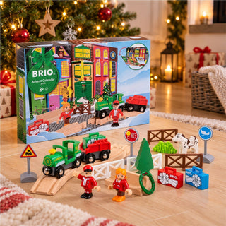 Brio Advent Calendar Train Set Accessories Countdown to Christmas 2026, 24 Piece