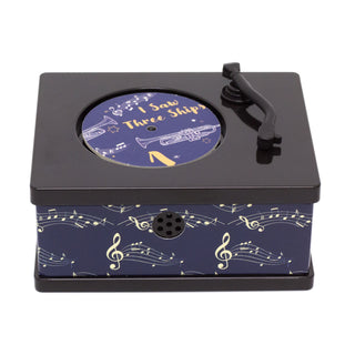 Mini Gramophone Musical Advent Calendar | Christmas Music Box Christmas Advent Calendar | 24 Christmas Songs Phonograph