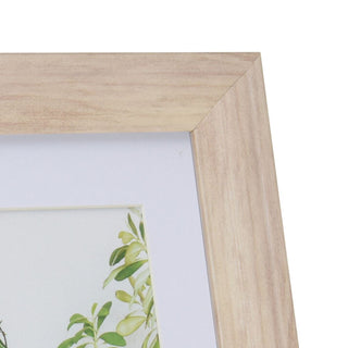 Single Aperture Freestanding Wooden Photo Frame | Picture Frame With White Mount