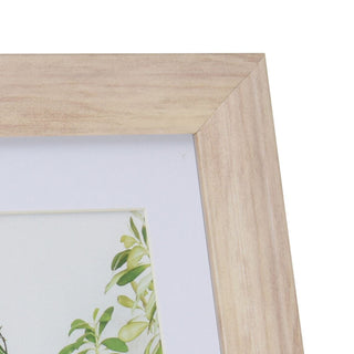 Single Aperture Freestanding Wooden Photo Frame | Picture Frame With White Mount