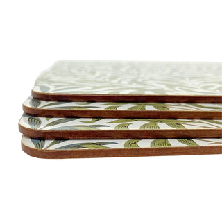 Set of 4 William Morris Willow Bough Placemats, Table Place Mats - 29cm