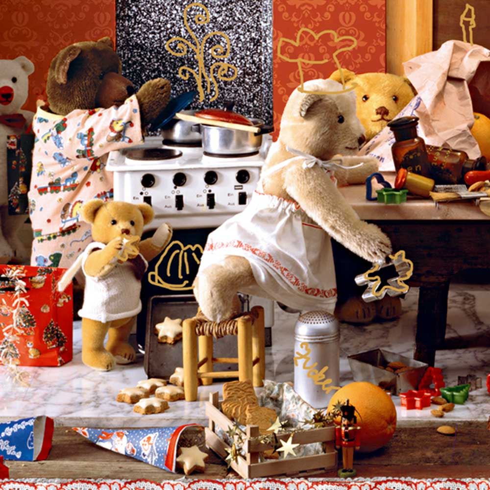 Teddy bear kitchen hot sale