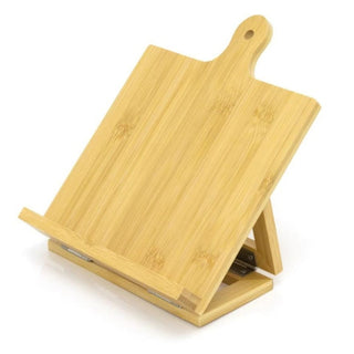 Wooden Bookstand Recipe Book Holder