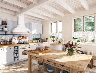 Cottage Kitchen - Beautiful Rustic Cottagecore Kitchen 