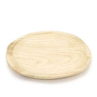 Plain Wooden Trinket Dish Candle Display Plate
