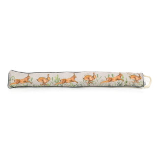 94cm Hare Fabric Door Draught Excluder | Winter Draft Excluder Door Cushion | Draft Insulator Door Draught Cushion