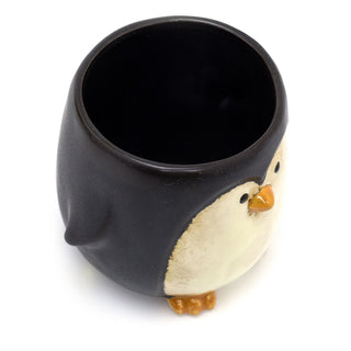 Cute Penguin Plant Pot | Novelty Ceramic Cactus Succulent Herb Planter