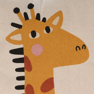 Children's Safari Animal Cushion | Kids Jungle Animal Scatter Cushion - Giraffe