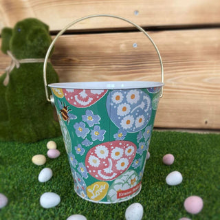 Emma Bridgewater Easter Egg Hunt Treat Tin | Easter Basket Easter Bucket Handle
